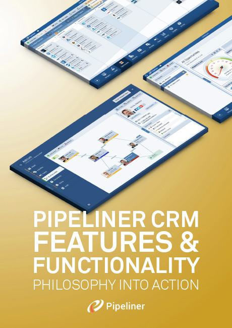 Ebook for Pipeliner CRM features and functionality the philosophy into action
