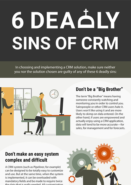 6 Deadly Sins of CRM