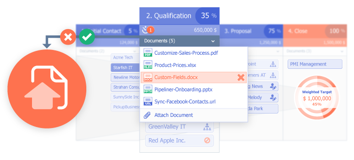 Manufacturing document management CRM software