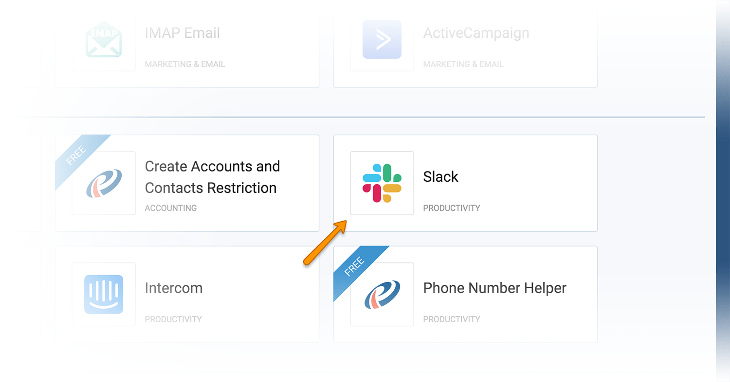 Slack can integrate with Pipeliner CRM