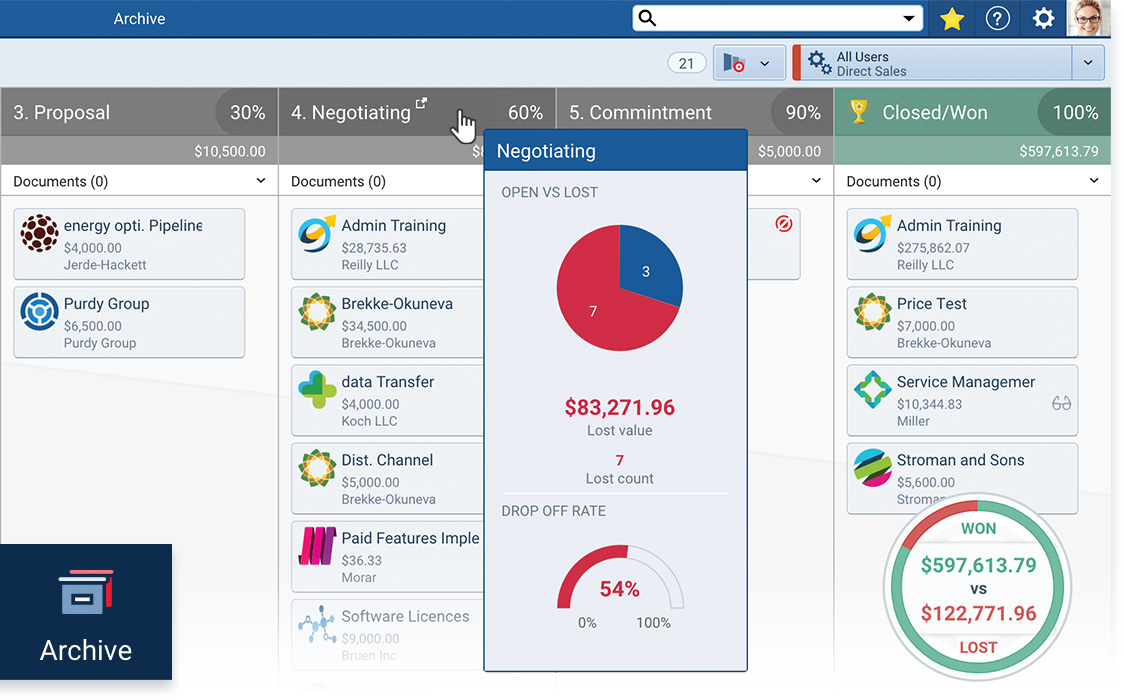 pipeliner-crm-archive-03 Pipeliner CRM archive feature
