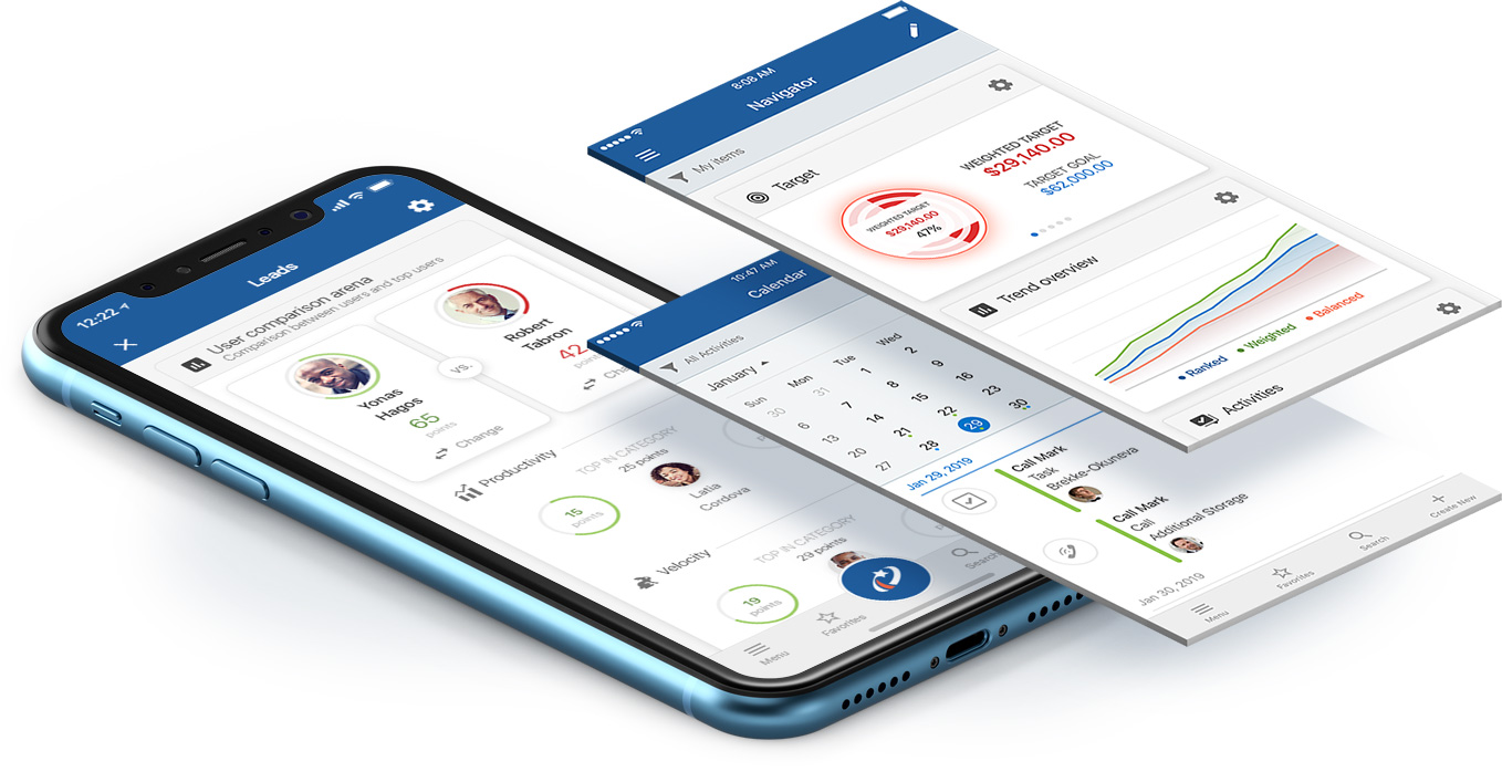 Mobile CRM App