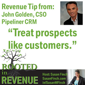 Revenue tip from John Golden CSO Pipeliner CRM