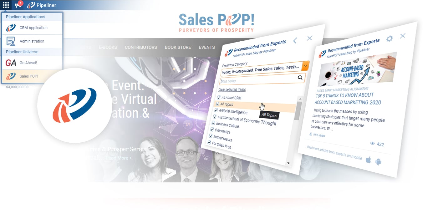 Pipeliner brings you sales education through Sales POP!