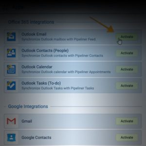 features thumbs Email Integration