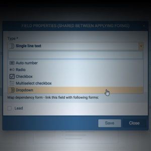 features thumbs Fields and Forms