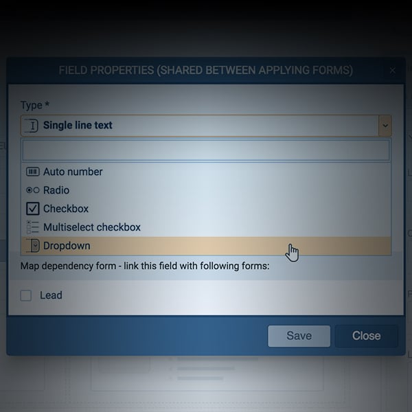 features thumbs Fields and Forms