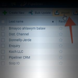 features thumbs Importing Leads