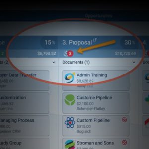features thumbs Sales Process Map