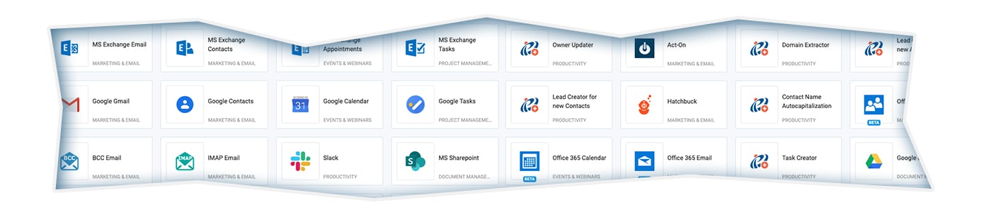 CRM system APIs for 3rd party integrations