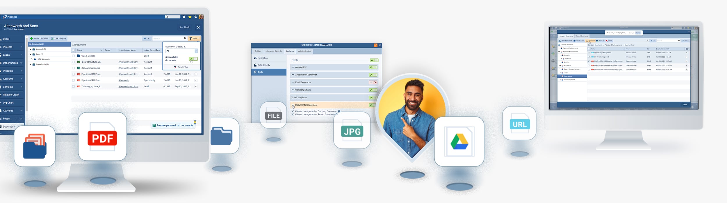 Document Management in Pipeliner CRM