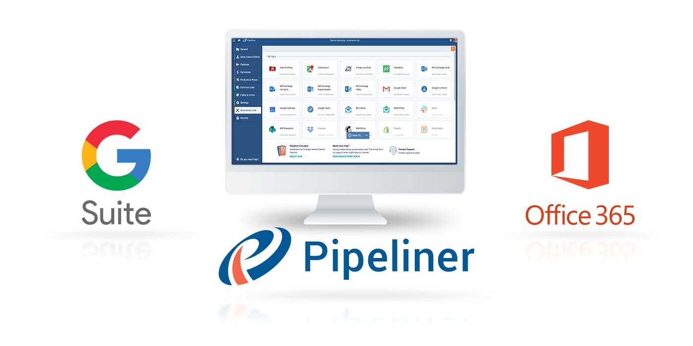 email-integration-just-a-few-mouse-clicks-and-you-are-connected-3d-screenshot-1518 email integrate your email with Pipeliner CRM