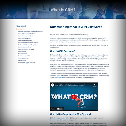 Learn CRM, understand what CRM is and how it supports your business