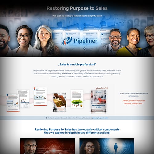Restoring purpose to sales with Pipeliner CRM