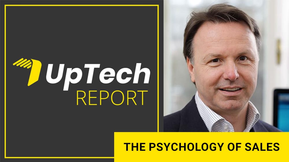 Podcast Uptech report with Nikolaus Kimla on psychology of sales.
