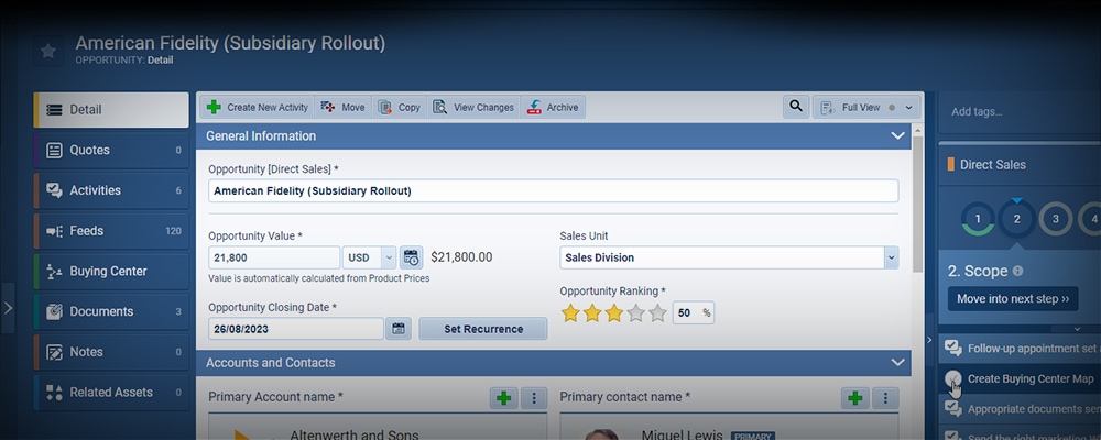 Features included without the extra costs with Pipeliner CRM