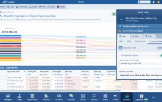 Sales CRM History Reports