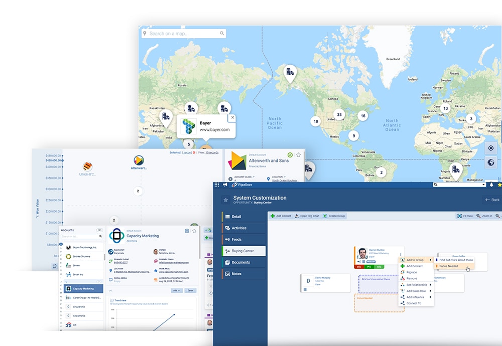 Pipeliner CRM features within our Sales CRM