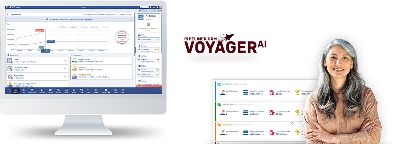 Pipeliner CRM embedding AI in our Sales CRM