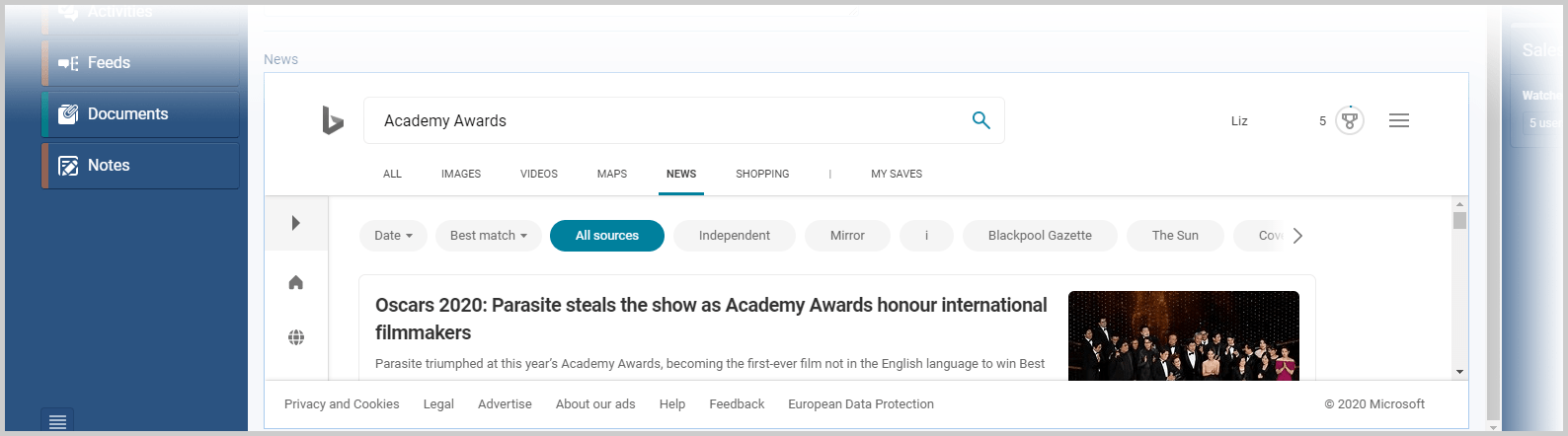 Advanced fields forms web resource