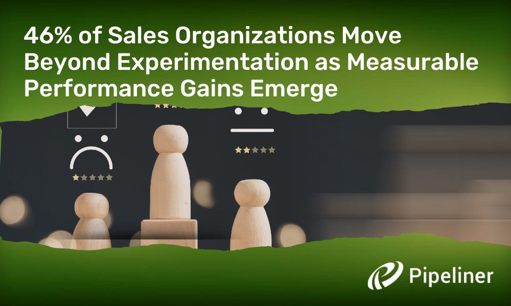 Pipeliner CRM Research 46% of Sales Organizations Move Beyond Experimentation as Measurable Performance Gains Emerge