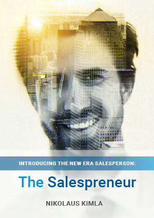 The Salespreneur: What a salesperson must be to survive in the 21st century? This white paper answers that question fully.